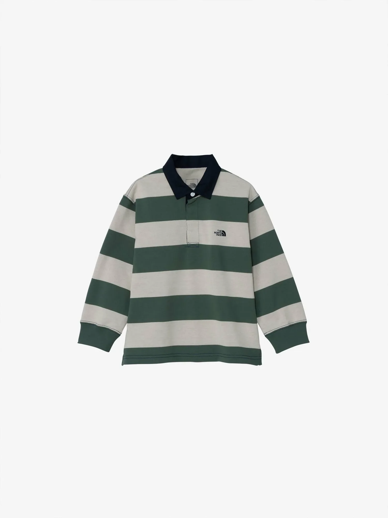 Детская футболка с длинным рукавом Bright Steady (для малышей) The North Face, Desert Stone x Duck Green