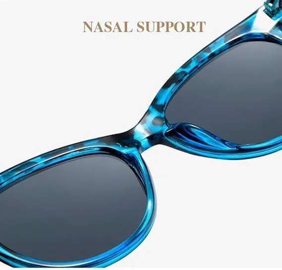 

Солнцезащитные очки для мужчин и женщин - защита UV400 - маленькая оправа, широкие дужки, цветные линзы, для занятий спортом на открытом воздухе и вождения QWBSER, 3