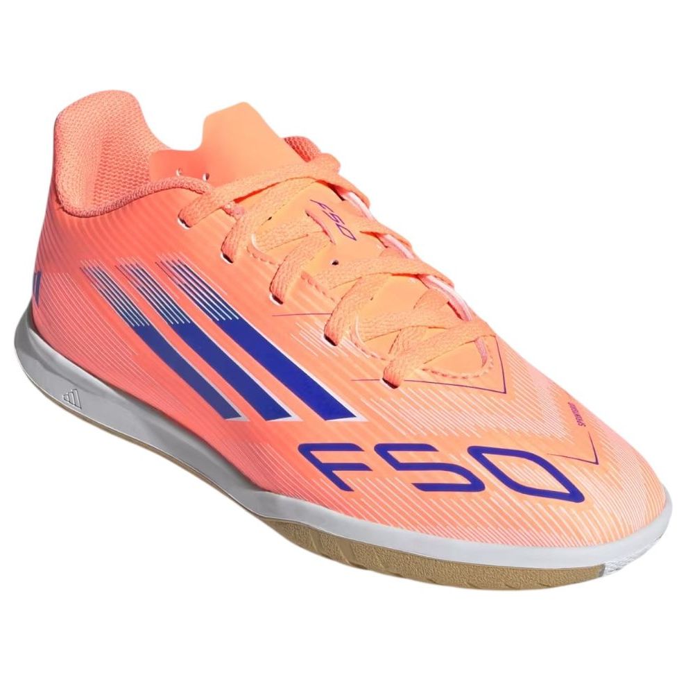 (GS) Adidas F50 Club IC 'Beam Orange Lucid Blue' — фото 4