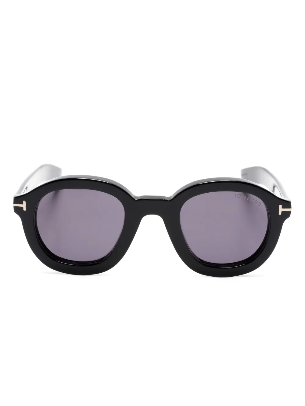 

Солнцезащитные очки Raffa в круглой оправе TOM FORD Eyewear, черный