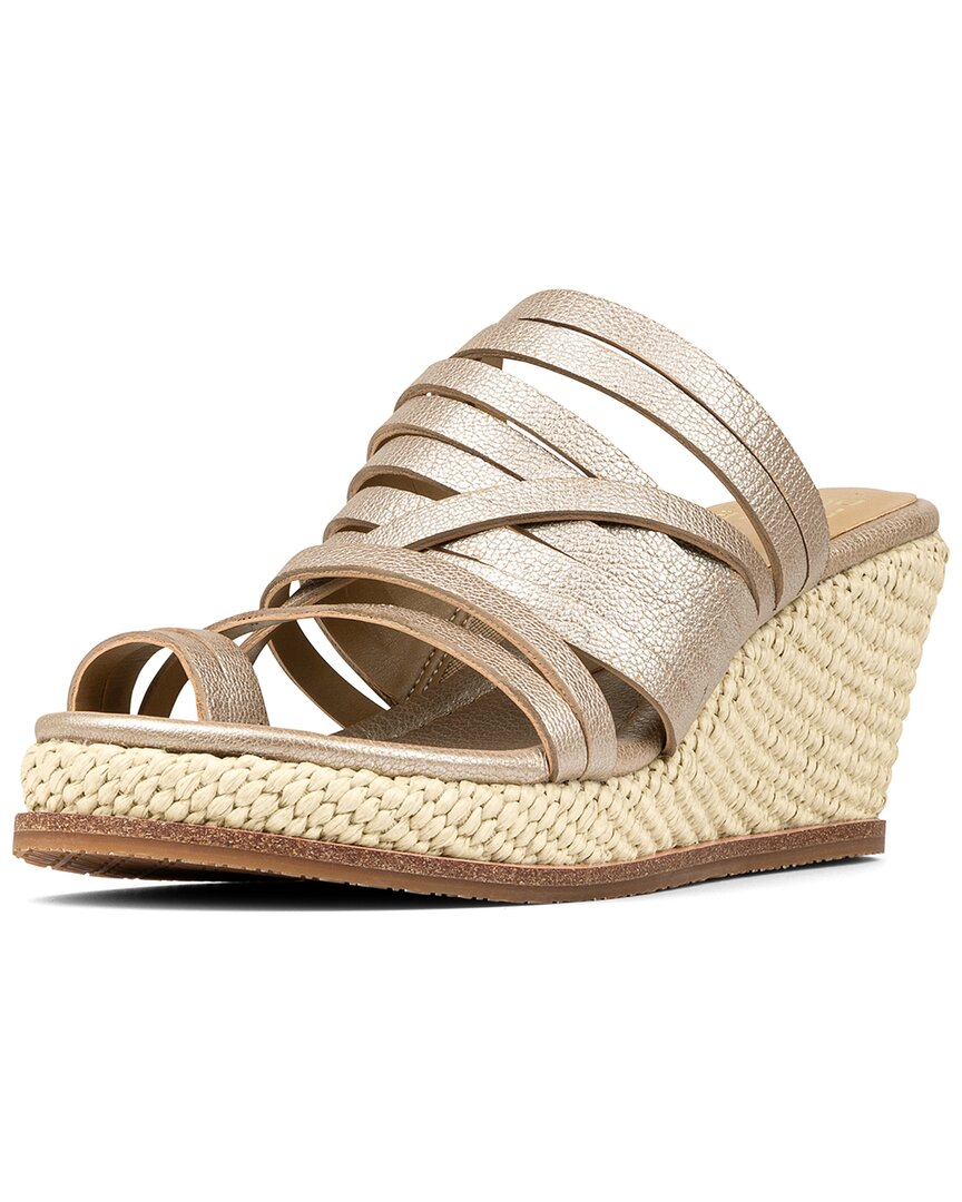 Donald Pliner Gallore Leather Sandal, золотой — фото 2