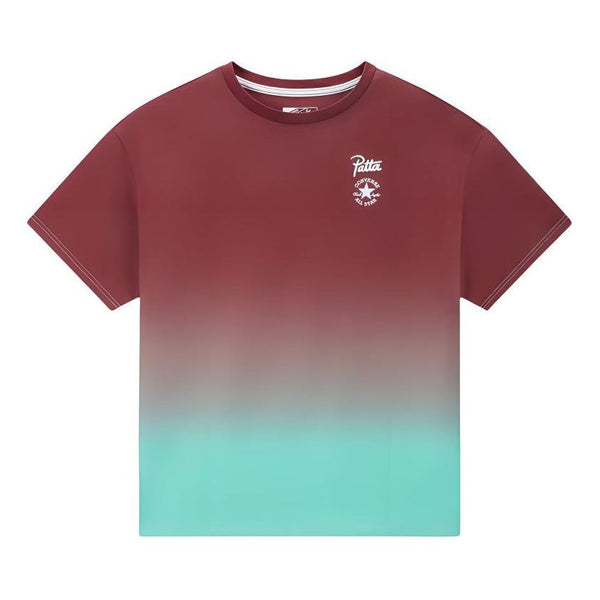 

Футболка x patta gold standard t-shirt 'copper teal' Converse, мультиколор