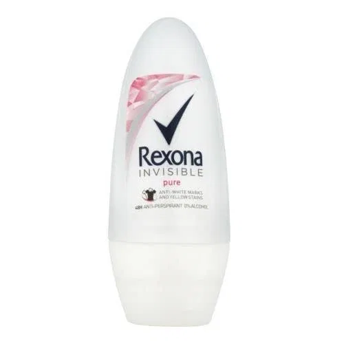Шариковый дезодорант Rexona Invisible Pure, 50 мл, 6 шт. Rexona
