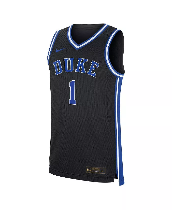 Мужская реплика альтернативной футболки Duke Blue Devils, цвет: черный, модель: 1 Nike — фото 2