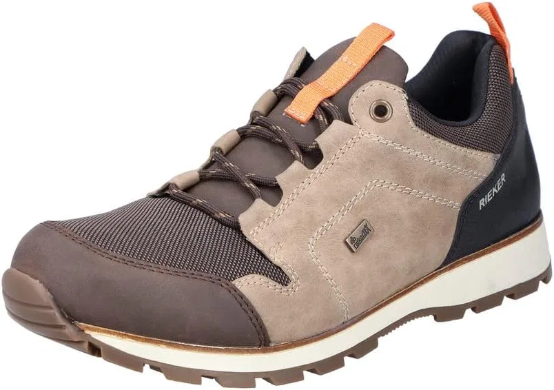 Мужские туфли Rieker B5722 на шнуровке, Brown Combi