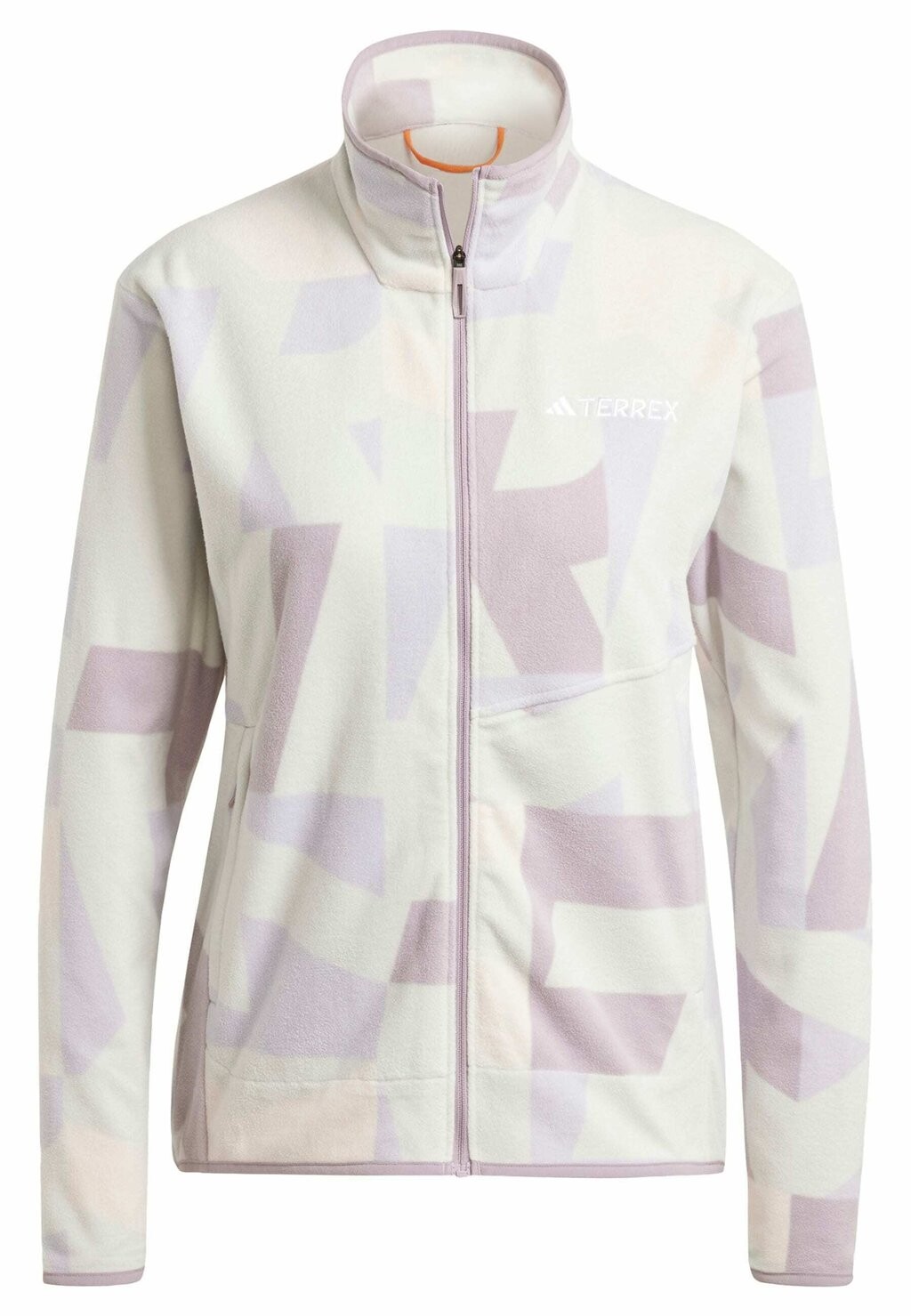 

Флисовая куртка TERREX MULTI PRINTED FULL-ZIP FLEECE adidas, серый