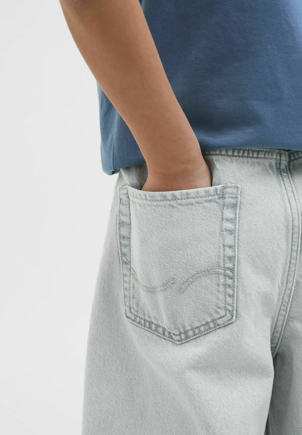 Джинсы свободного кроя рона Jack & Jones Junior, Blue Denim — фото 4