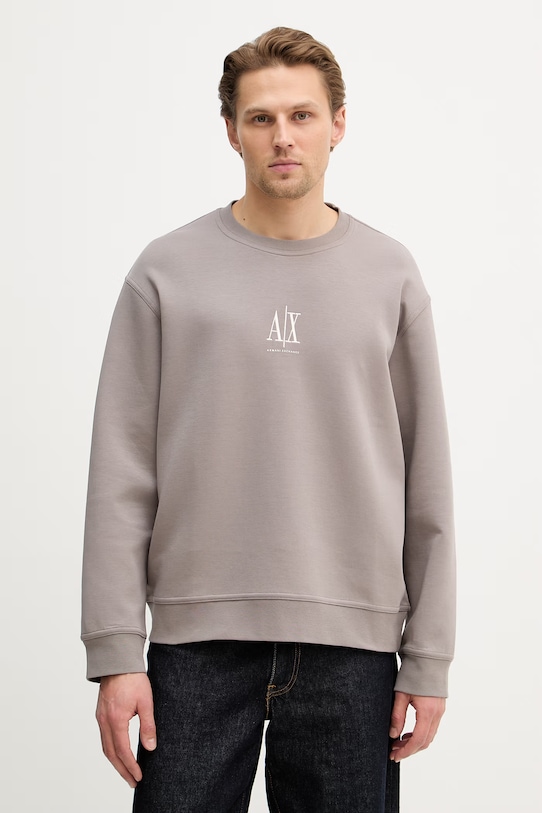 

Свитшот Armani Exchange, коричневый