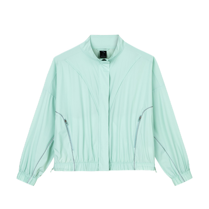 

ANTA SUPERSTORE Куртка женская дождевик голубая, Rain Mist Cyan