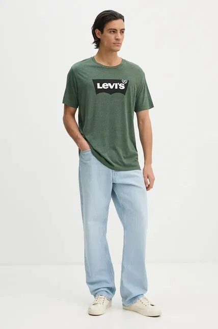 Футболка GRAPHIC CREWNECK Levi's, зеленый — фото 2