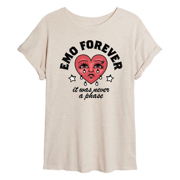 

Оверсайз футболка Emo Forever для подростков Licensed Character, бежевый