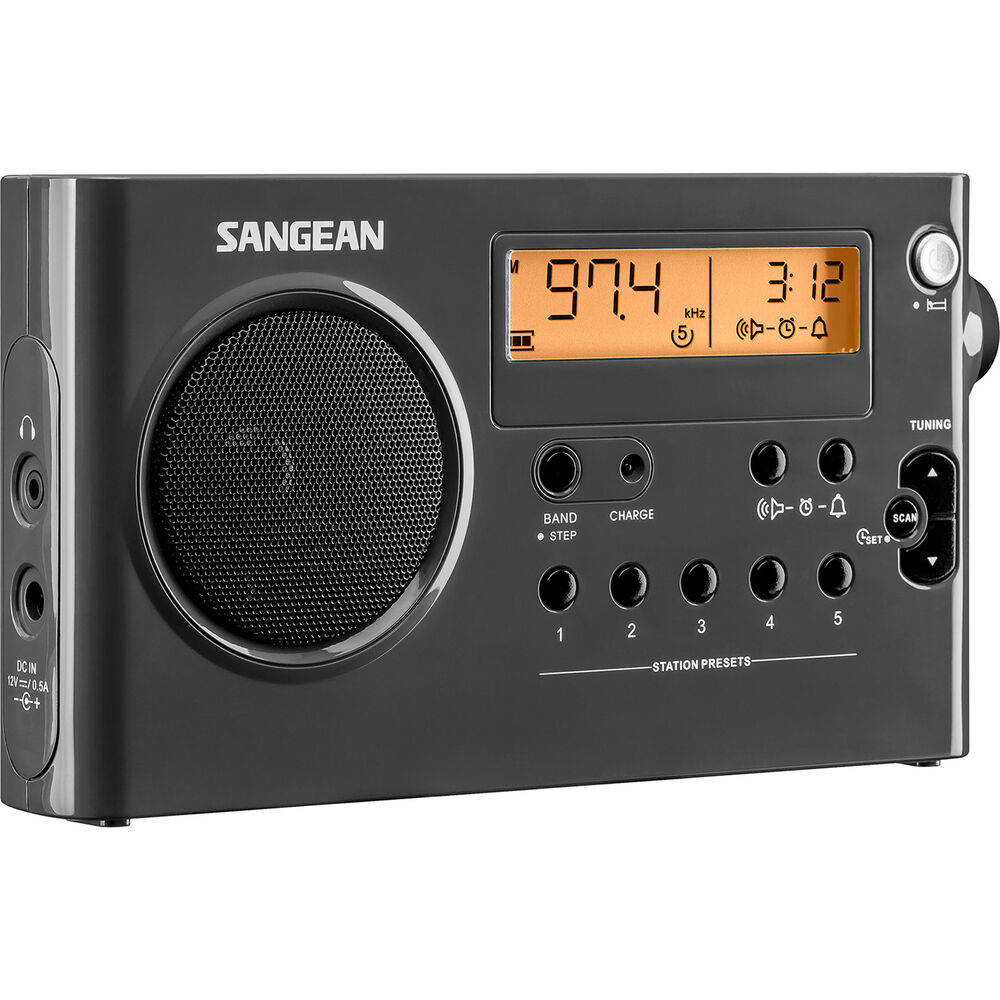 

Портативный радиоприемник Sangean SG-106 Compact AM/FM Digital Radio (Gray/Black) SG-106