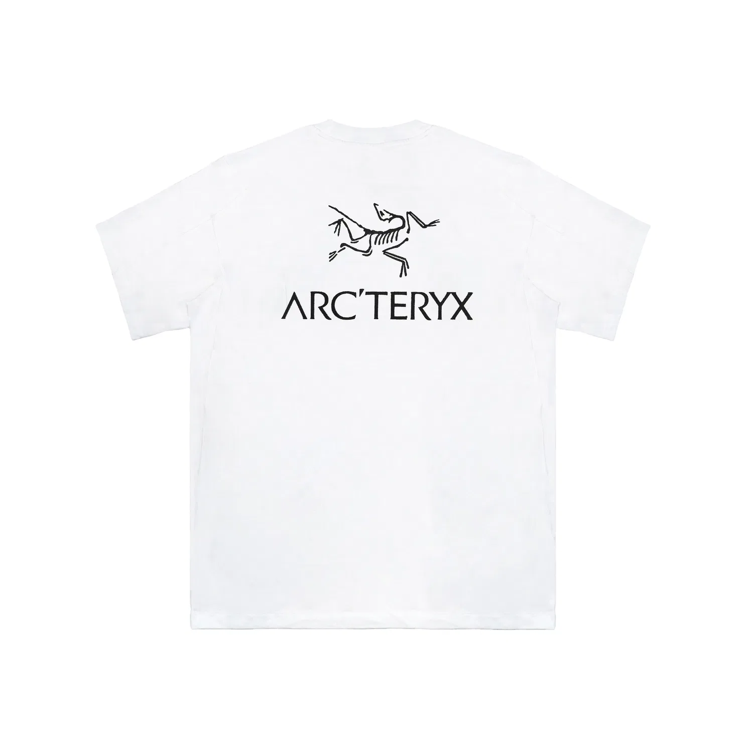 Футболка с круглым вырезом Arcteryx Ivory White/Black — фото 3