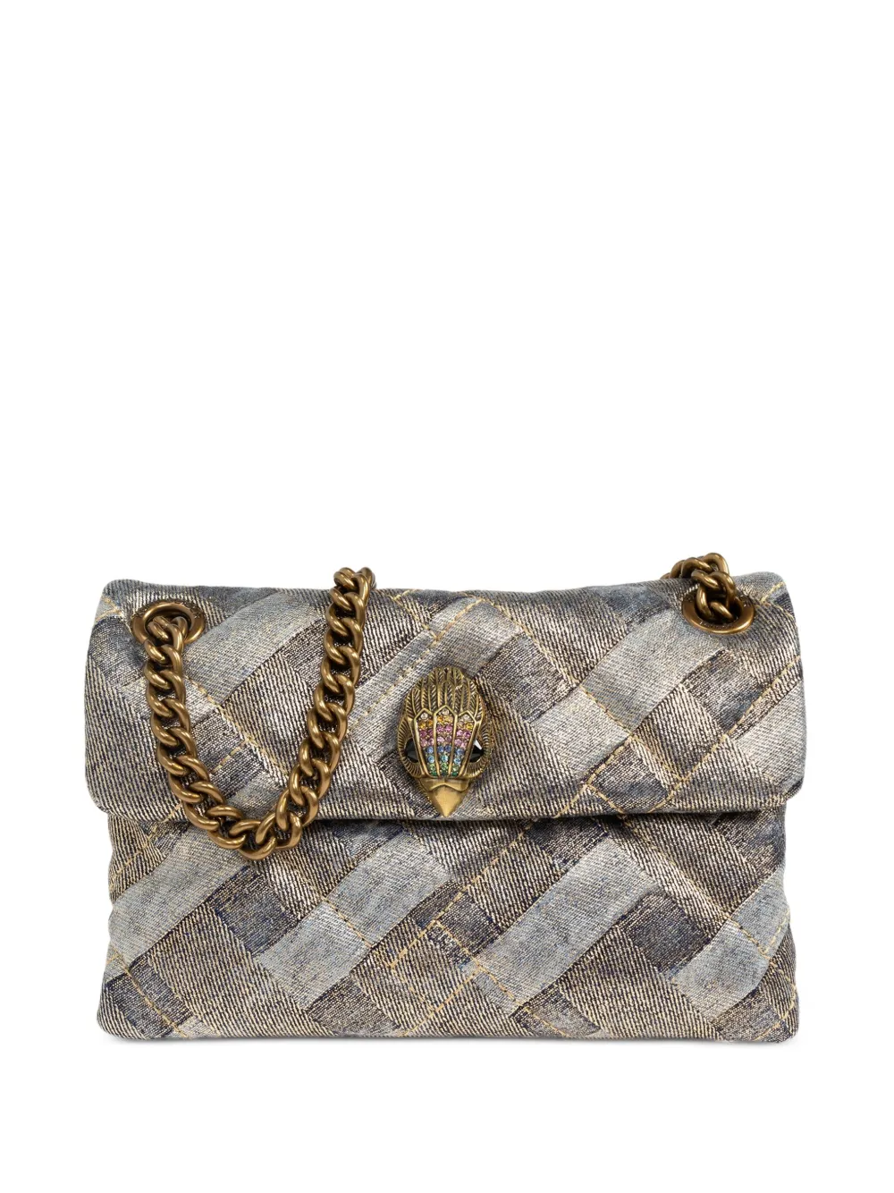 

Мини-сумка через плечо Kensington Kurt Geiger London, золотистый