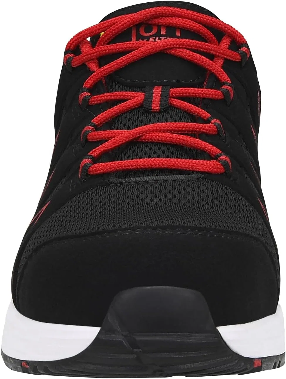 Защитная обувь ELTEN Jori jo_Speedy Black-red Low ESD S1PS, женская и мужская, текстиль, композитный защитный носок (легче стального), легкая, спортивная — фото 4