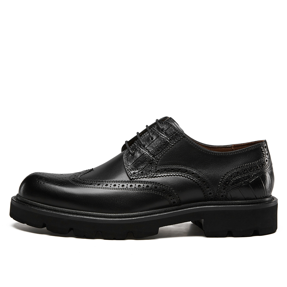 

Туфли мужские низкие, кофейные YEARCON, Black