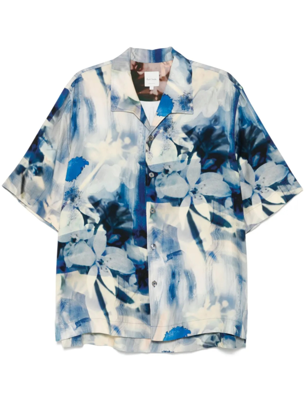 

Футболка с рисунком Пола Смита Paul Smith, синий