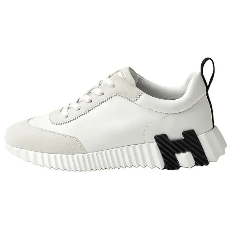 HERMES Кроссовки Bouncing Low-Top, женские, белые