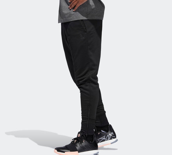 Спортивные штаны adidas Harden Pant 2 Basketball Slim Fit Long Pants Black, черный — фото 4