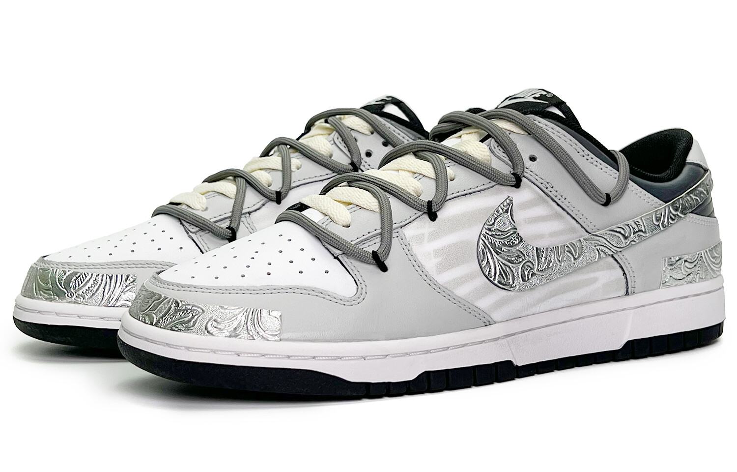 

Мужские кроссовки для скейтбординга Nike Dunk, Silver, Серый, Мужские кроссовки для скейтбординга Nike Dunk, Silver