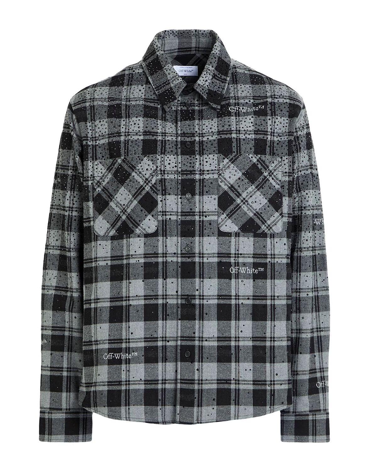 

Рубашка Off, серый