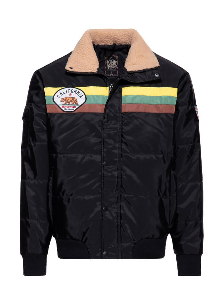 

Зимняя куртка King Kerosin California черного цвета King Kerosin