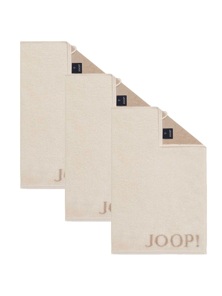 

Гостевое полотенце JOOP!, кремовый, Серый, Гостевое полотенце JOOP!, кремовый