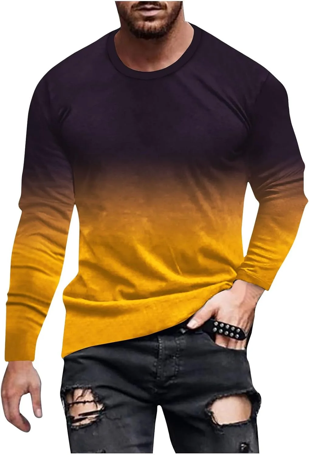 

Футболка мужская Gradient Graphic с коротким/длинным рукавом