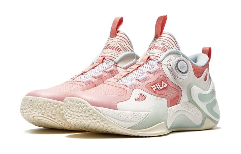 Баскетбольные кроссовки Kids" Начальная школа Fila Kids, розовый/белый — фото 2