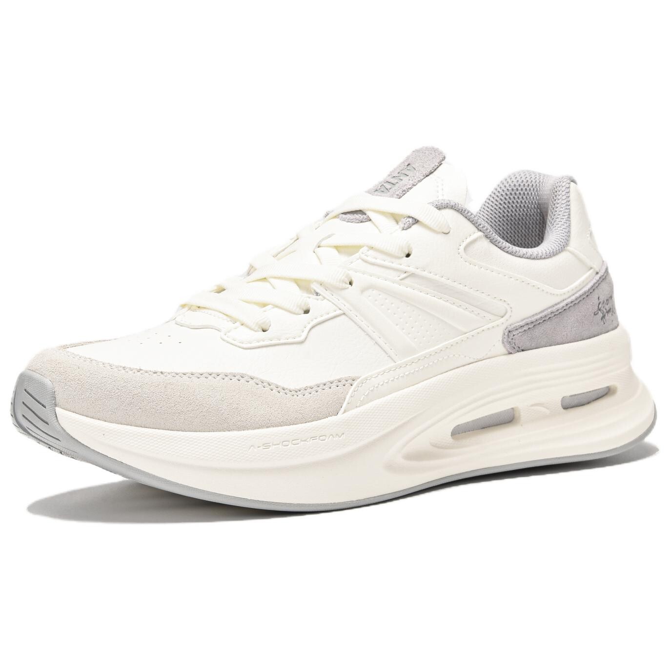 Кроссовки ANTA Life Collection Lifestyle Shoes Men Low-top Ivory/mud Lime, слоновая кость — фото 2
