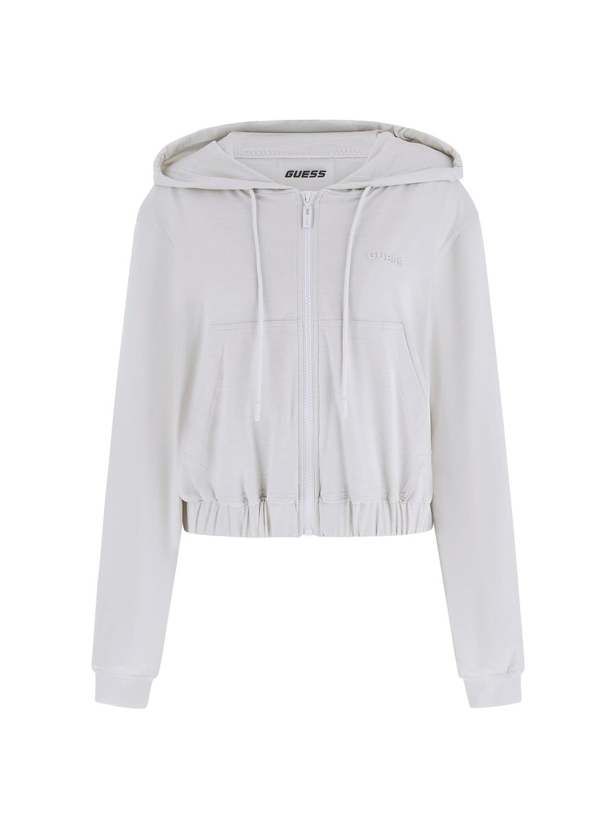 

Худи с капюшоном на молнии GUESS, Cream