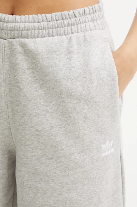 Широкие брюки Femme Galore Wideleg Fleece из флиса Adidas Originals, серый — фото 4