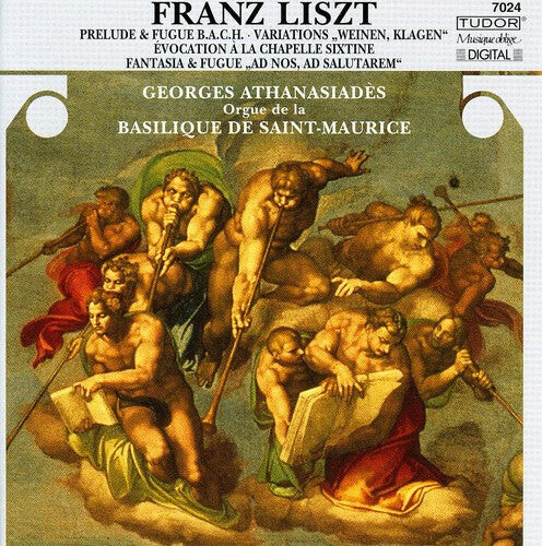 

CD диск Liszt / Athanasiades: Organ Works / Basilika Saint-Maurice