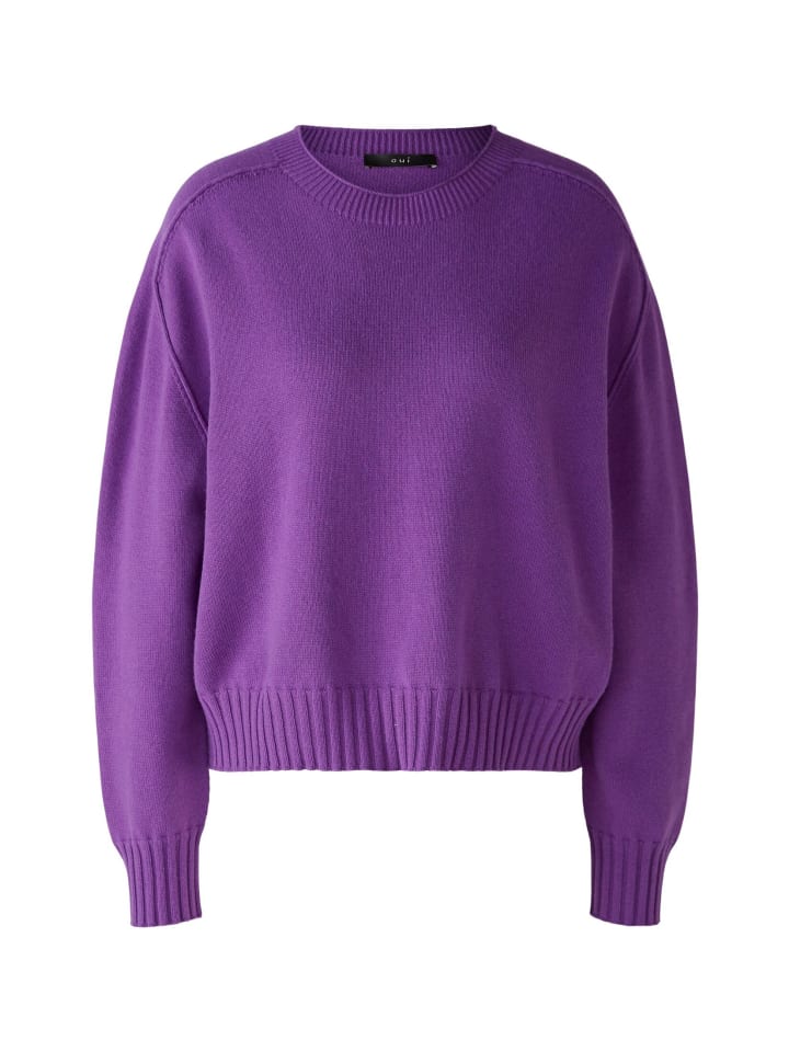 

Пуловер Oui Pullover, цвет bright violet