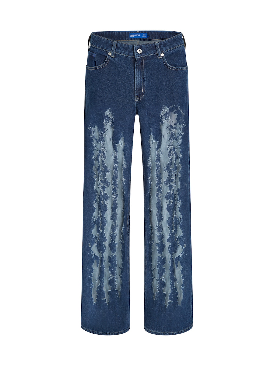 

Джинсы свободного кроя KARL LAGERFELD JEANS, синий