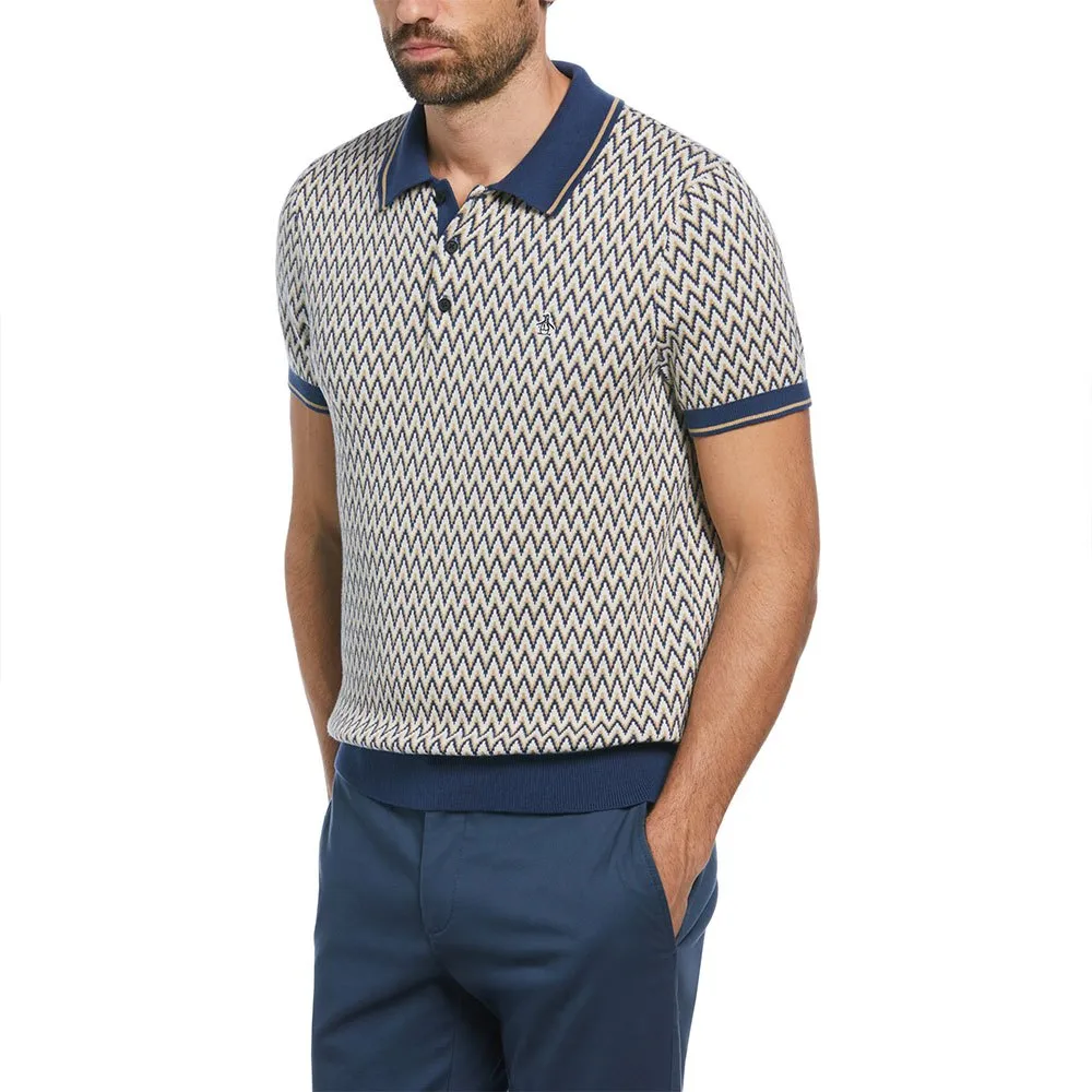 

Поло Original Penguin Ao Jacquard, разноцветный
