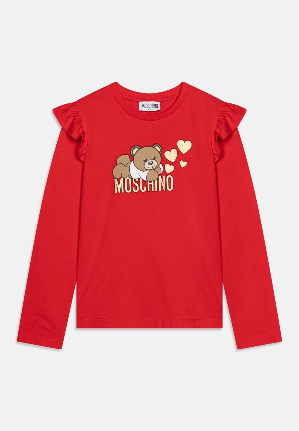 

Лонгслив MOSCHINO, красный