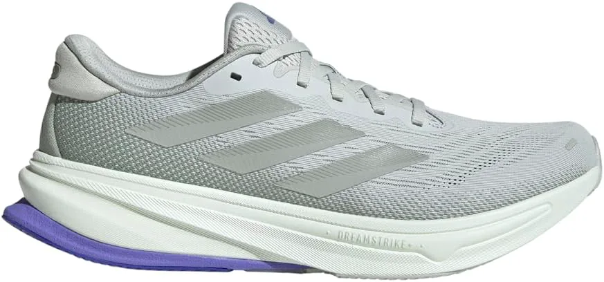 Мужские беговые кроссовки Adidas Supernova Rise 2, серебристый/серебристо-зеленый — фото 3