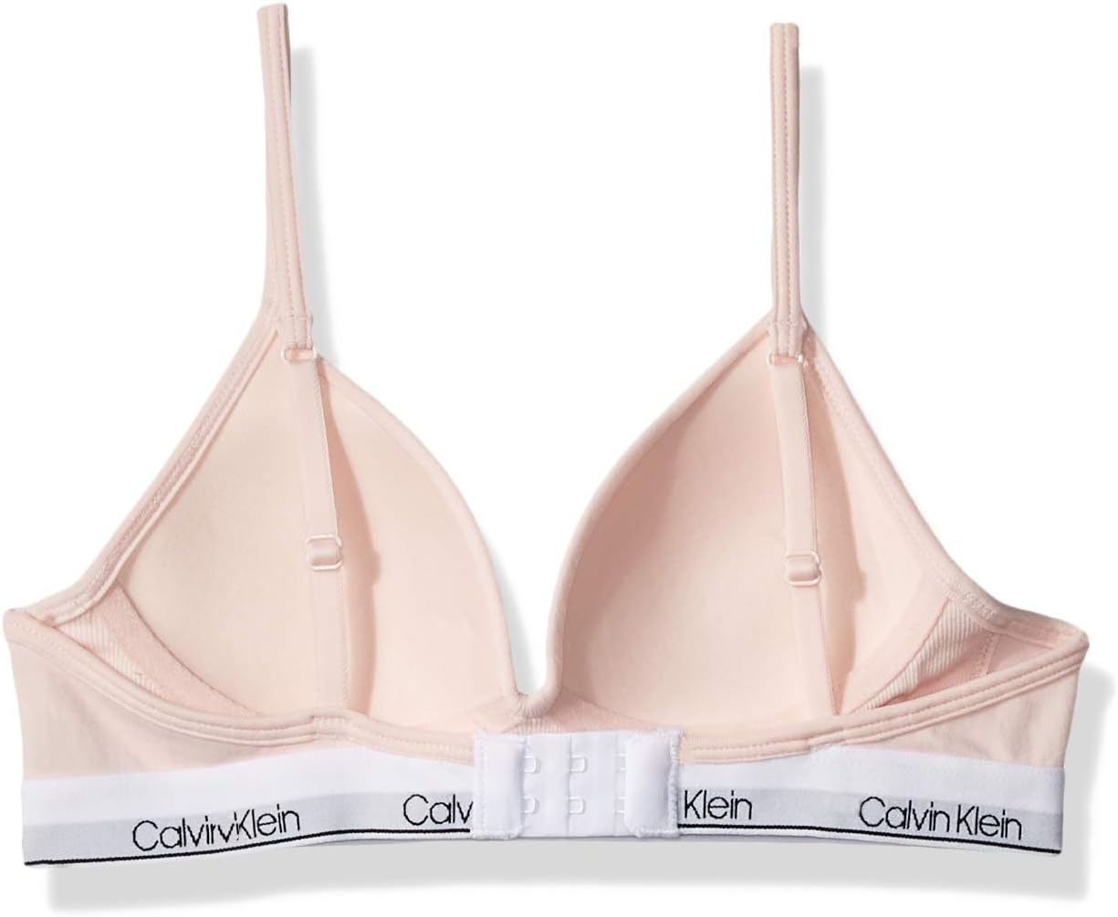 Большой бесшовный гибридный бюстгальтер Calvin Klein для девочек, Crystal Pink — фото 2