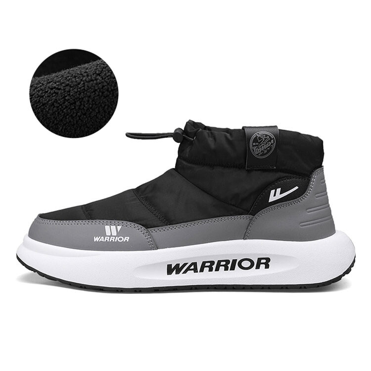 

Кроссовки WARRIOR Lifestyle Shoes Men Mid-top Black, черный/серый