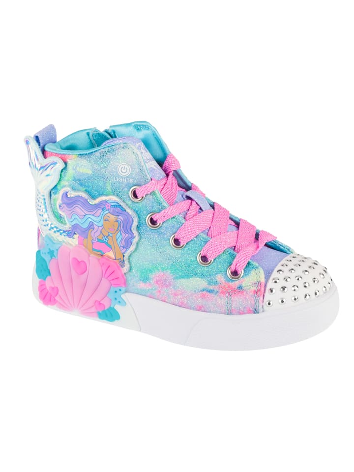 

Кроссовки на шнуровке Skechers, синий