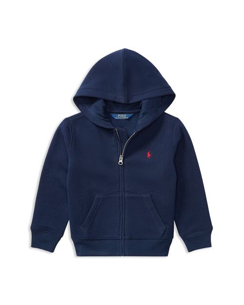 

Флисовая толстовка на молнии для мальчиков – Little Kid Ralph Lauren, цвет Blue