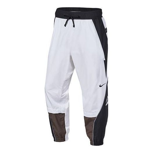 

Спортивные брюки Men's Nike x ACRONYM Crossover Contrast Color Stitching Logo Printing Sports Pants/Trousers/Joggers Us Edition White CU0468-100