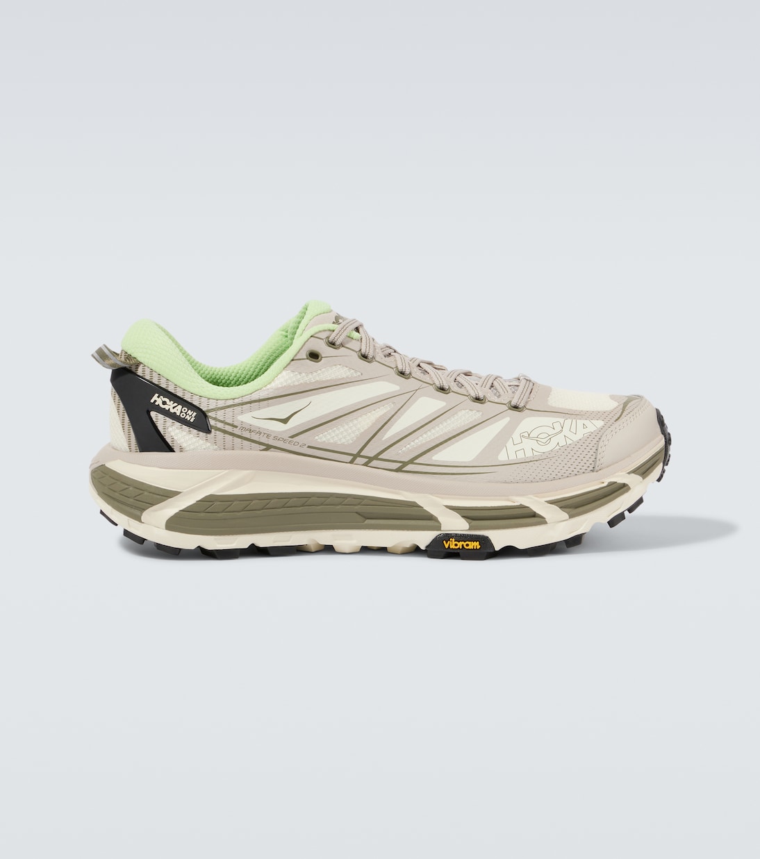 

Кроссовки для трейлраннинга Mafate Speed 2 Hoka One One, Putty / Eucalyptus
