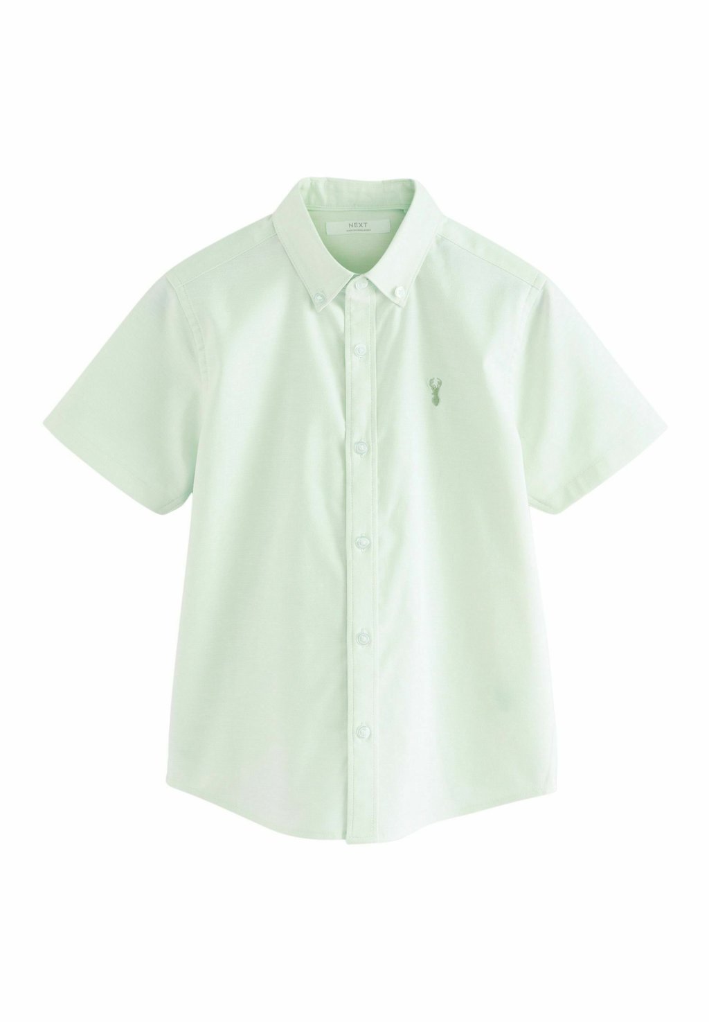 

Рубашка SHORT SLEEVE RICH OXFORD LOGO Next, зеленый