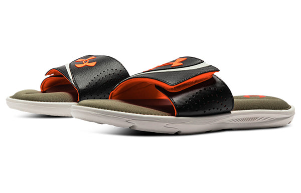 Тапочки ignite 6 slide 'jet grey stone' Under Armour, серый — фото 4