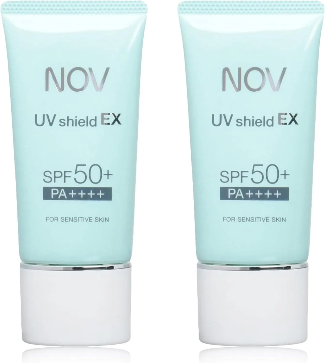 Солнцезащитный крем NOV Knob UV Shield EX SPF 50+ PA++++, 30 г, 2 шт
