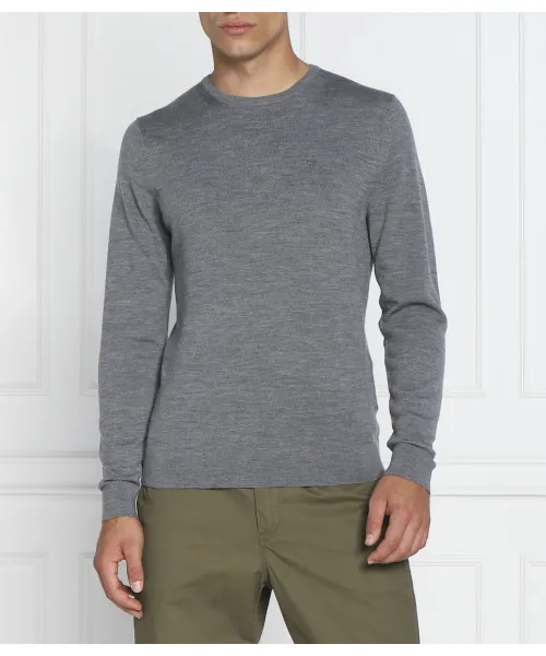 

Шерстяной свитер Regular fit Calvin Klein, серый