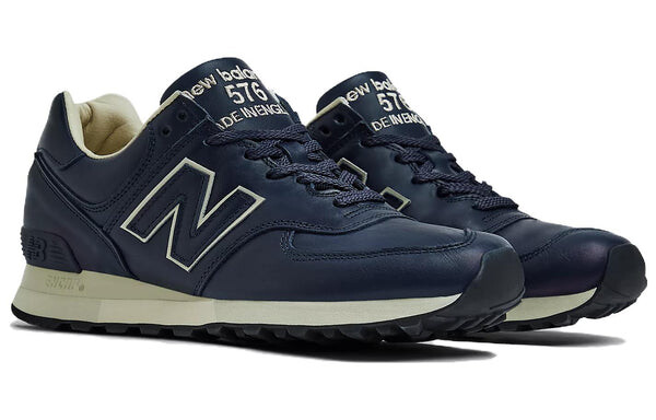 Кроссовки 576, сделано в Великобритании, 35-я годовщина New Balance, синий — фото 3