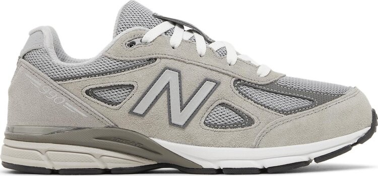 

Кроссовки 990v4 Big Kid 'Kool Grey Silver Filigree', серый